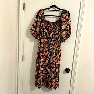 Puff Sleeve Floral Sundress